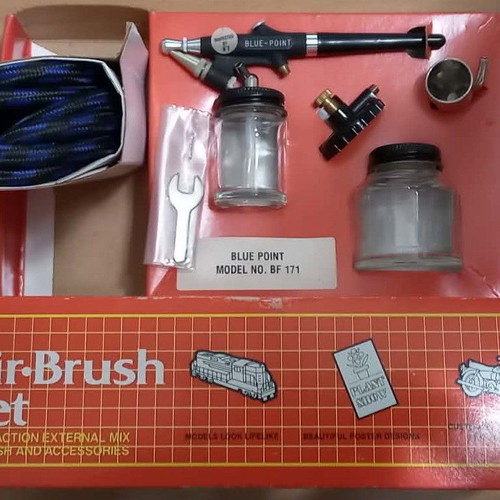Blue Point Air Brush Set Model BF 171 new