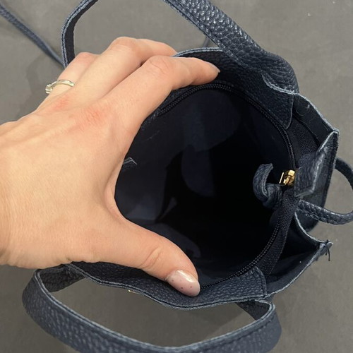 Small crossbody bag new, navy