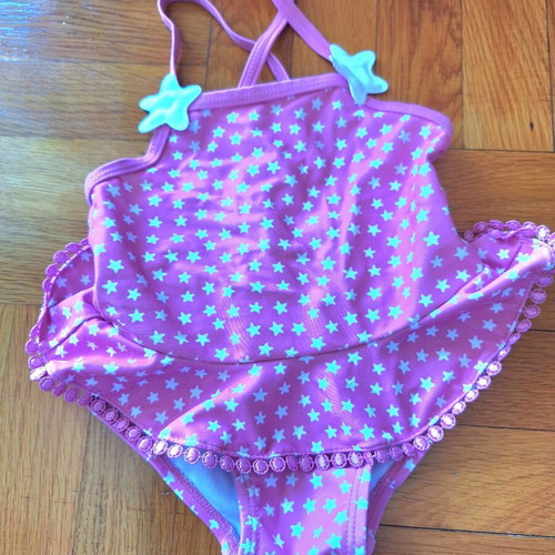 My first Chicco baby swimsuit like new with hat