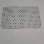 Set of three new rugs for bathroom, kitchen and door mat