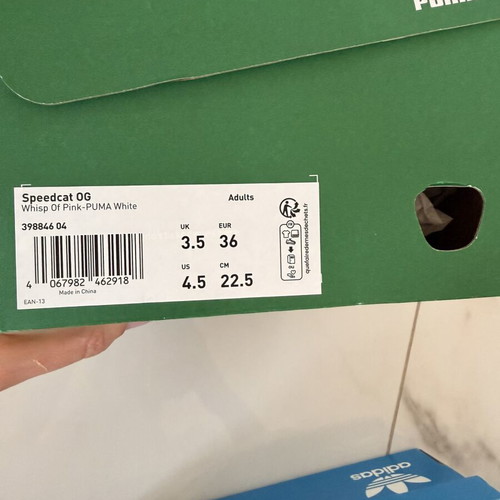Puma Speecat OG Pink like new