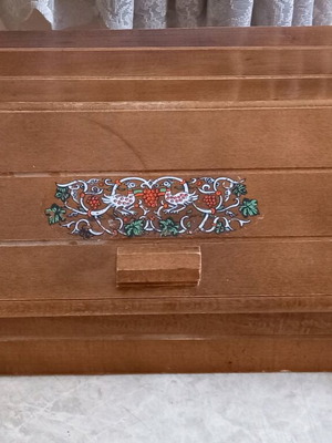 Bread box used, minimally used
