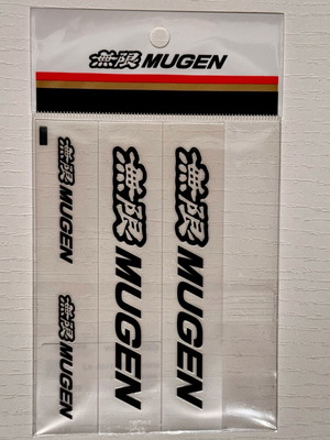 Mugen Power Type A OEM Honda αυτοκόλλητα καινούργια, σετ transfer decal