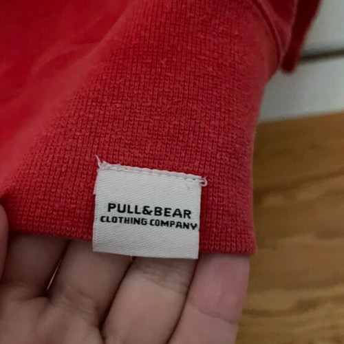 Pull & Bear sweatshirt like new, red, size S
