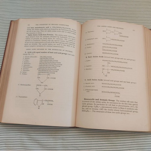 The Chemistry Of Organic Compounds used, 3rd Edition 1949