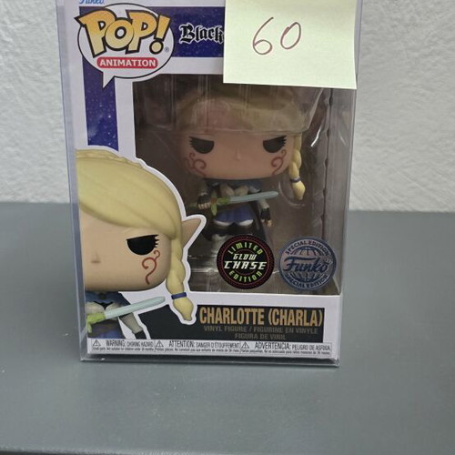 Black Clover Charlotte Chase Funko Pop vinyl figure like new