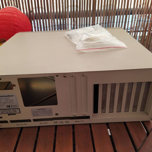 Amiga 2000 case used, no power supply or drive mounts