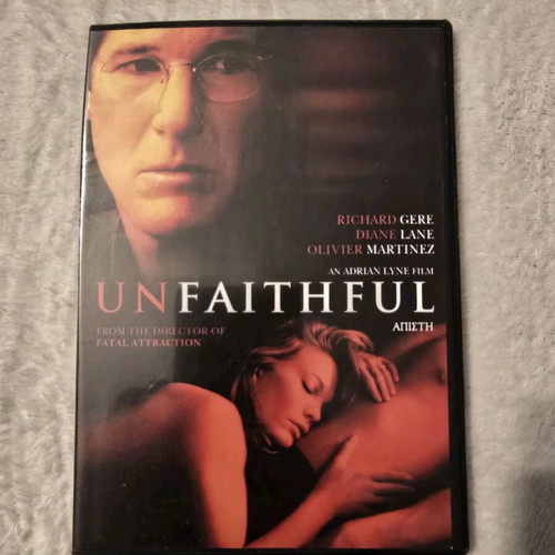 Unfaithful DVD used, romantic social movie with subtitles