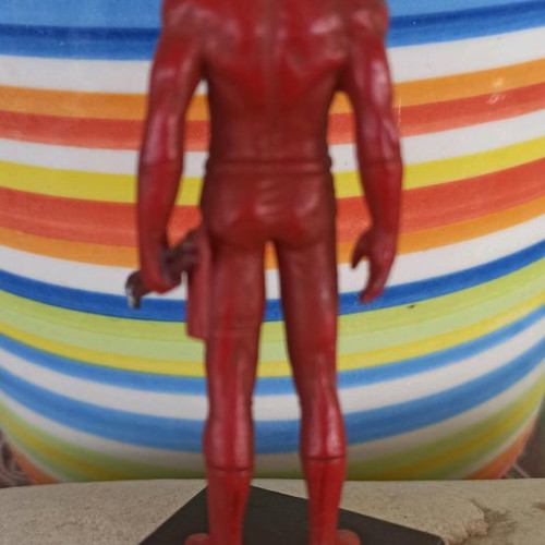 Marvel Dare Devil figure used, metal