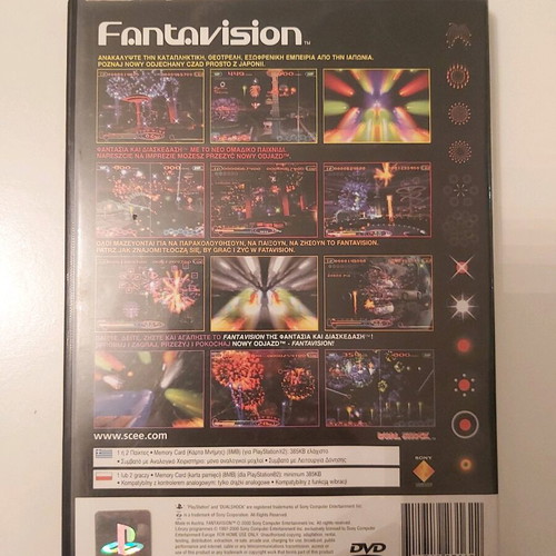 Fantavision PlayStation 2 game like new, puzzle