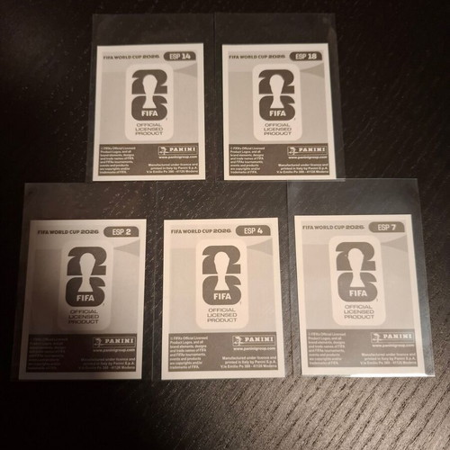 Spain players FIFA World Cup 2026 stickers set