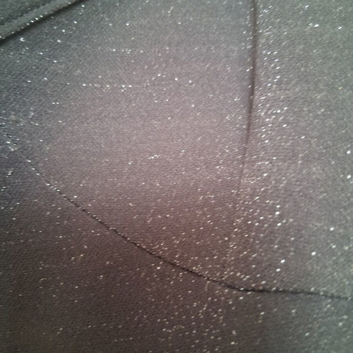 Glittery summer top grey with silver, like new