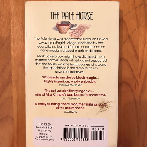 The Pale Horse by Agatha Christie