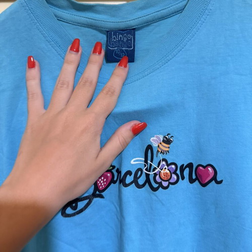 Blue T-shirt XS for age 10-12