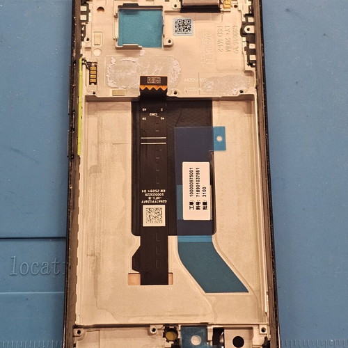 Original Display Redmi Note 14 Pro 5G Black cracked glass