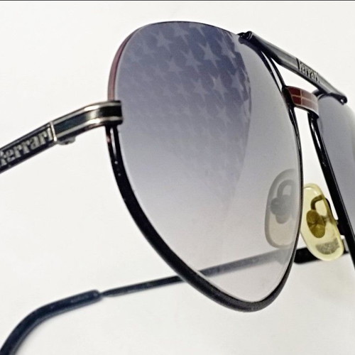 Ferrari F2 586 vintage sunglasses, made in Italy 1980
