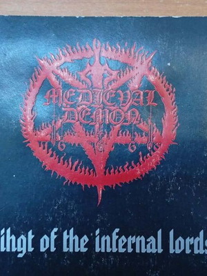 Medieval Demon Invocation Night Of The Infernal Lords Shadow Over Innsmouth 7’ vinyl used