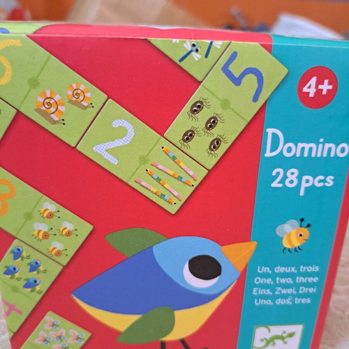 Domino for children 4+ by Djeco, new