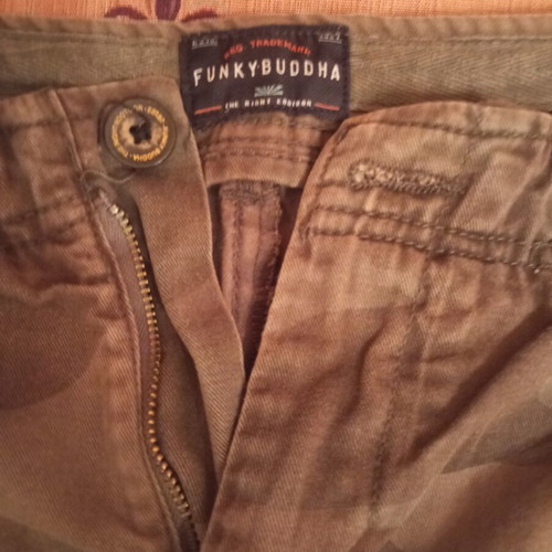 Funky Buddha cargo shorts camouflage, size 40