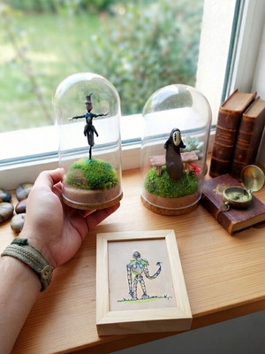 Studio Ghibli Turnip Head collectible figure from Howl's Moving Castle