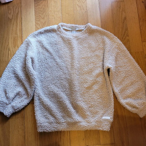 Yell Oh! beige long-sleeve sweatshirt like new, size 116 cm