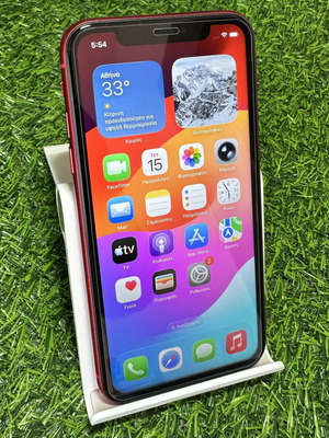 iPhone 11 64GB червен употребяван, отлично състояние