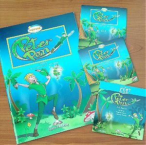Peter Pan (Βιβλίο + 2 CD + DVD) Εκμάθηση Αγγλικών για παιδιά