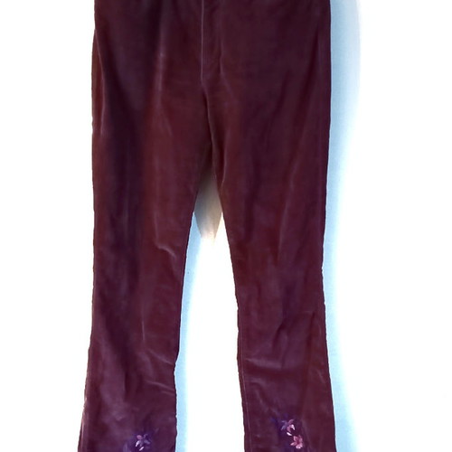 Esti velvet pants used, size 46, elastic