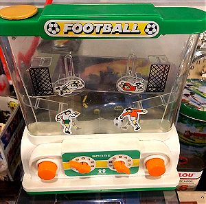 Συλλεκτικό football TOMY παιχνίδι νερού από την δεκαετία του 1980.