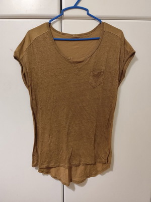 Brown blouse medium size, like new