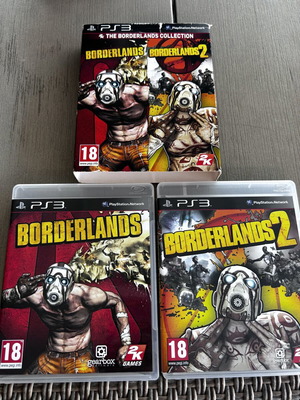The Borderlands Collection PS3 game used