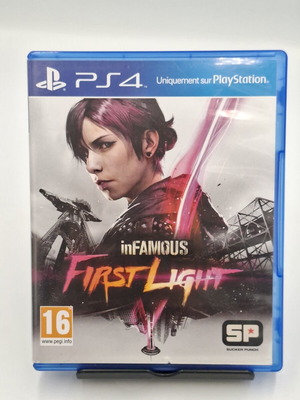inFAMOUS First Light PS4 game, French promo disc