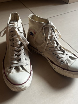 Converse sneakers, beige, size 40