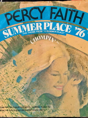 Percy Faith Summer Place '76 Βινύλιο 7" 45 RPM Μεταχειρισμένο