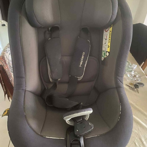 Inglesina Keplero 360 i-Size 0-18 kg car seat used with Isofix, grey
