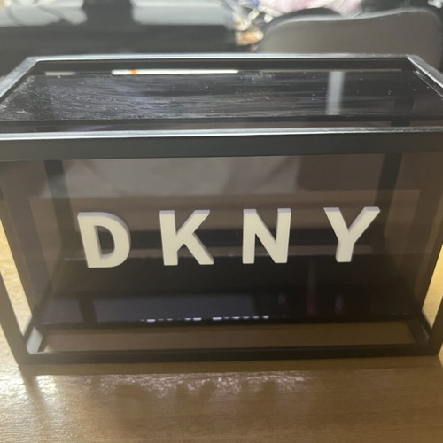 DKNY Authentic Promotional Sign New, metal and plexiglass