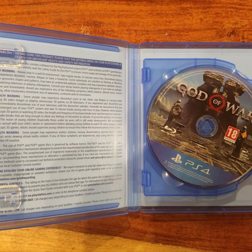God of War for PlayStation 4 like new
