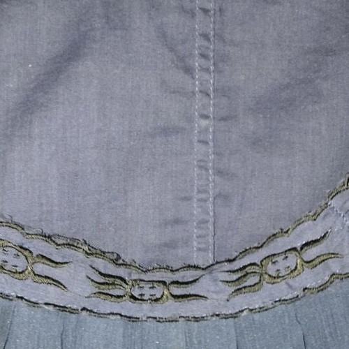 Saint Tropez blouse S used, dark blue boho style