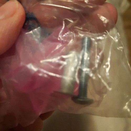 Pink star-shaped knobs new, set of 3 pieces