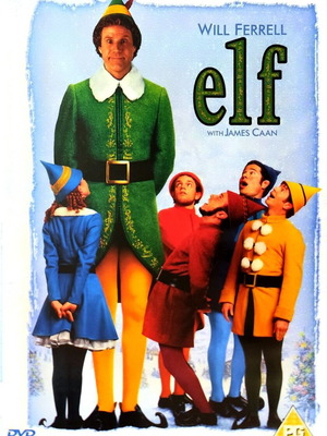 Elf DVD μεταχειρισμένο, κωμωδία με Will Ferrell, αγγλικοί υπότιτλοι
