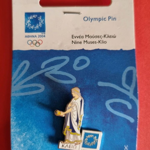 Olympic pins Athens 2004 Muses new, set of 9