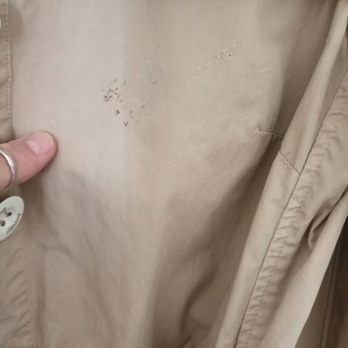 Thomas Burberry women's trench coat used, beige, size M