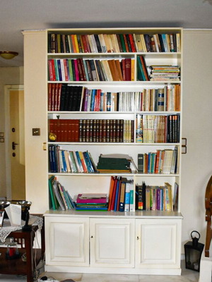 White bookcase like new