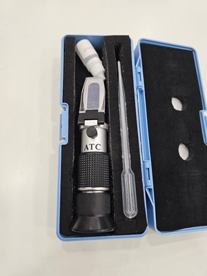 Handheld refractometer for honey 58–90% Brix with ATC new