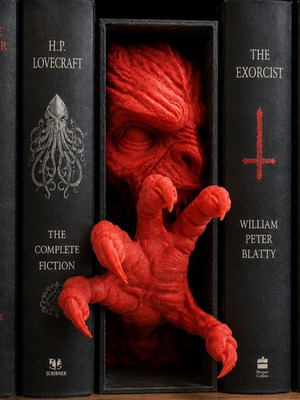 Demon Bookshelf Insert σαν καινούργιο, 17x6 εκ.