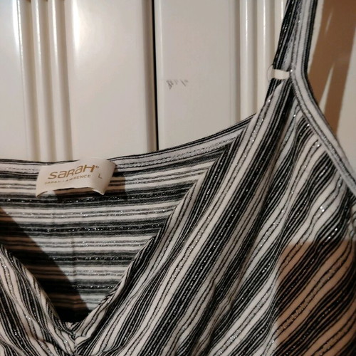 Plus Size Tirante Blouse like new with silver details