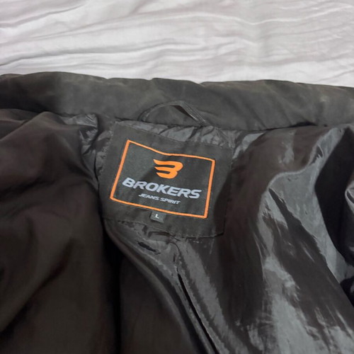Brokers jacket like new, size L, black