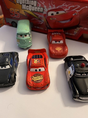 Disney Pixar Cars diecast 1:55 set of 5 Mattel used