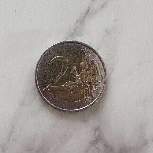 Collectible 2€ coin 2018 from France used
