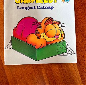Garfields longest catnap παιδικό βιβλίο στα αγγλικά σε άριστη κατάσταση